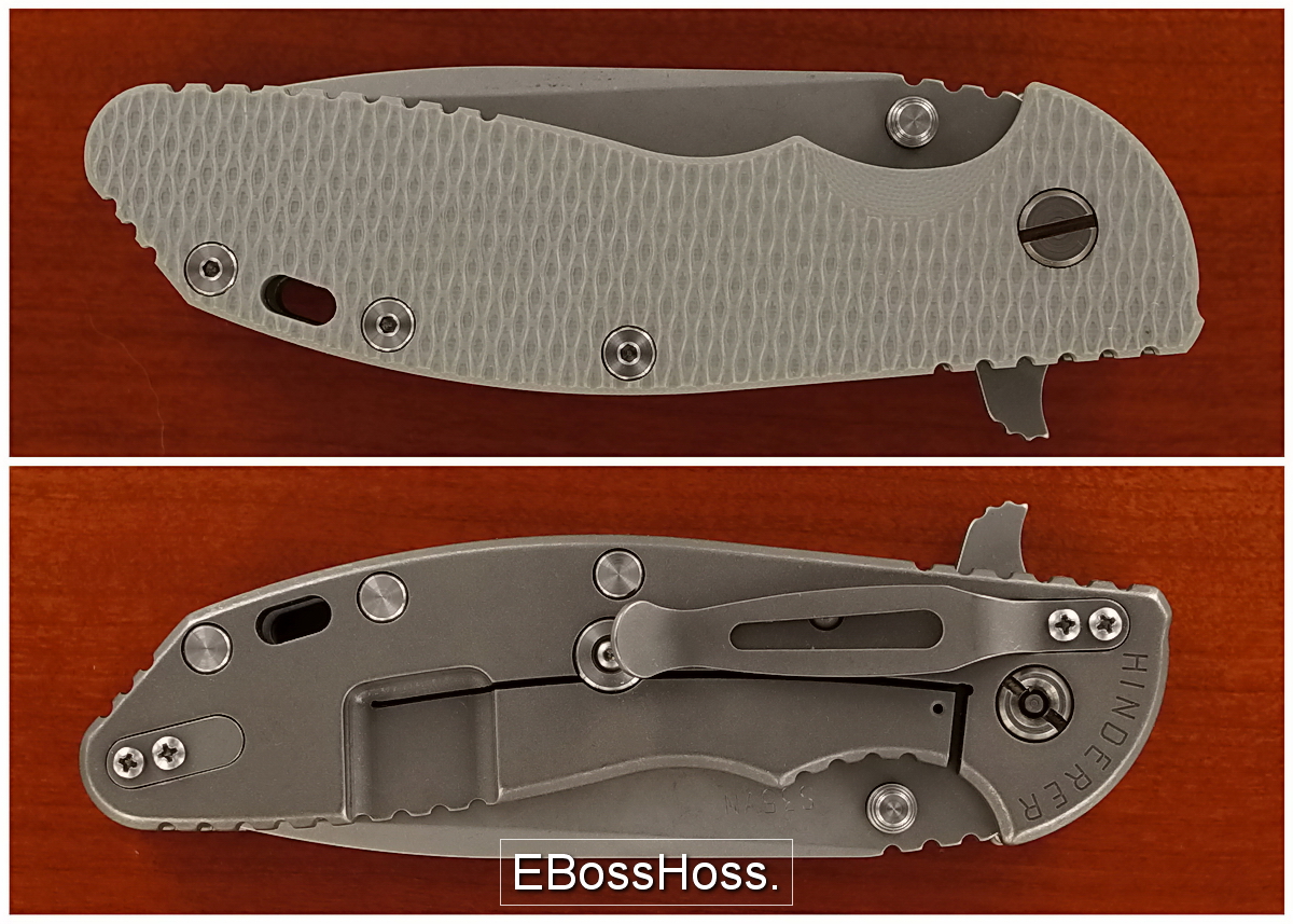 Rick Hinderer XM24 Flipper EBossHoss Knives